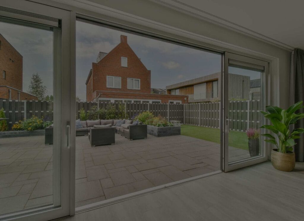 stunning patio door